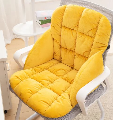 VELORA Plush Chair Cushion — Heated & Unheated Options