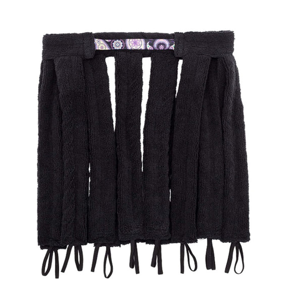 VELORA Heatless Curling Headband — Black