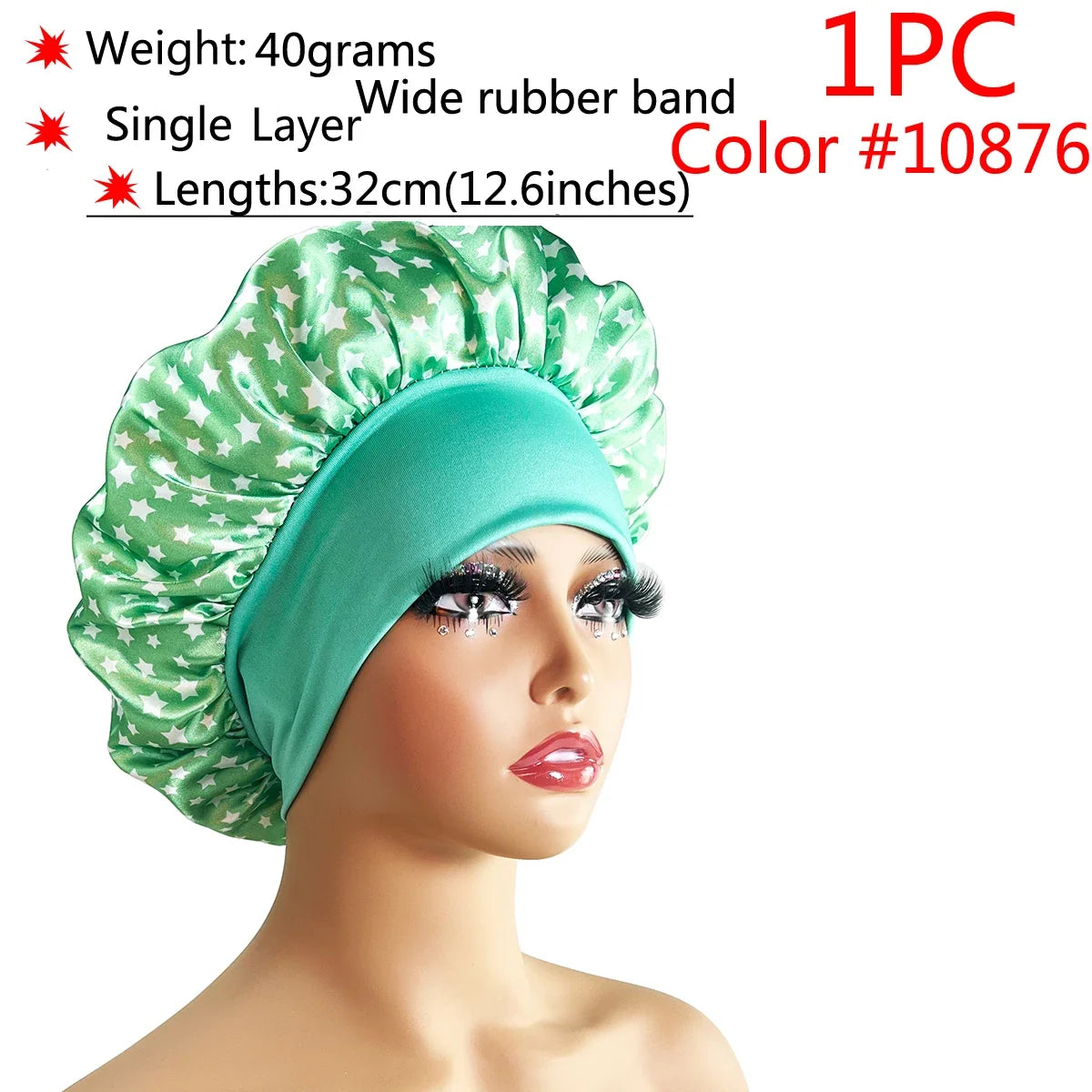 VELORA™ Adjustable Satin Sleep Bonnet