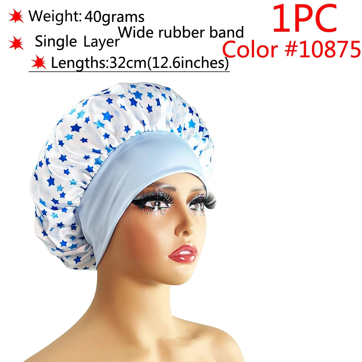 VELORA™ Adjustable Satin Sleep Bonnet