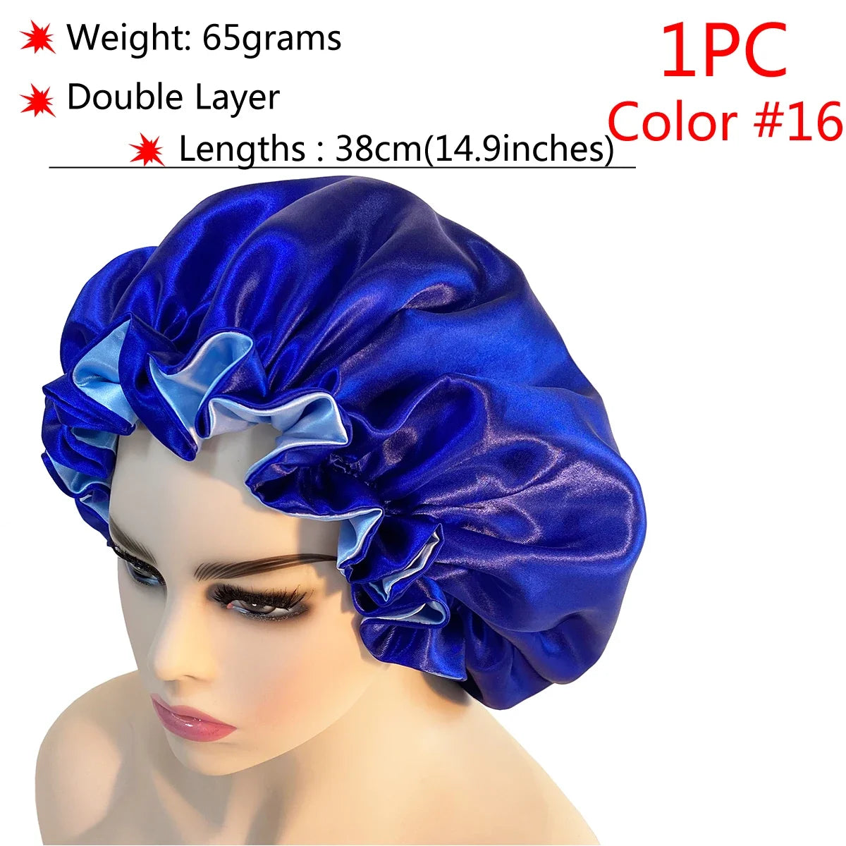 VELORA™ Adjustable Satin Sleep Bonnet
