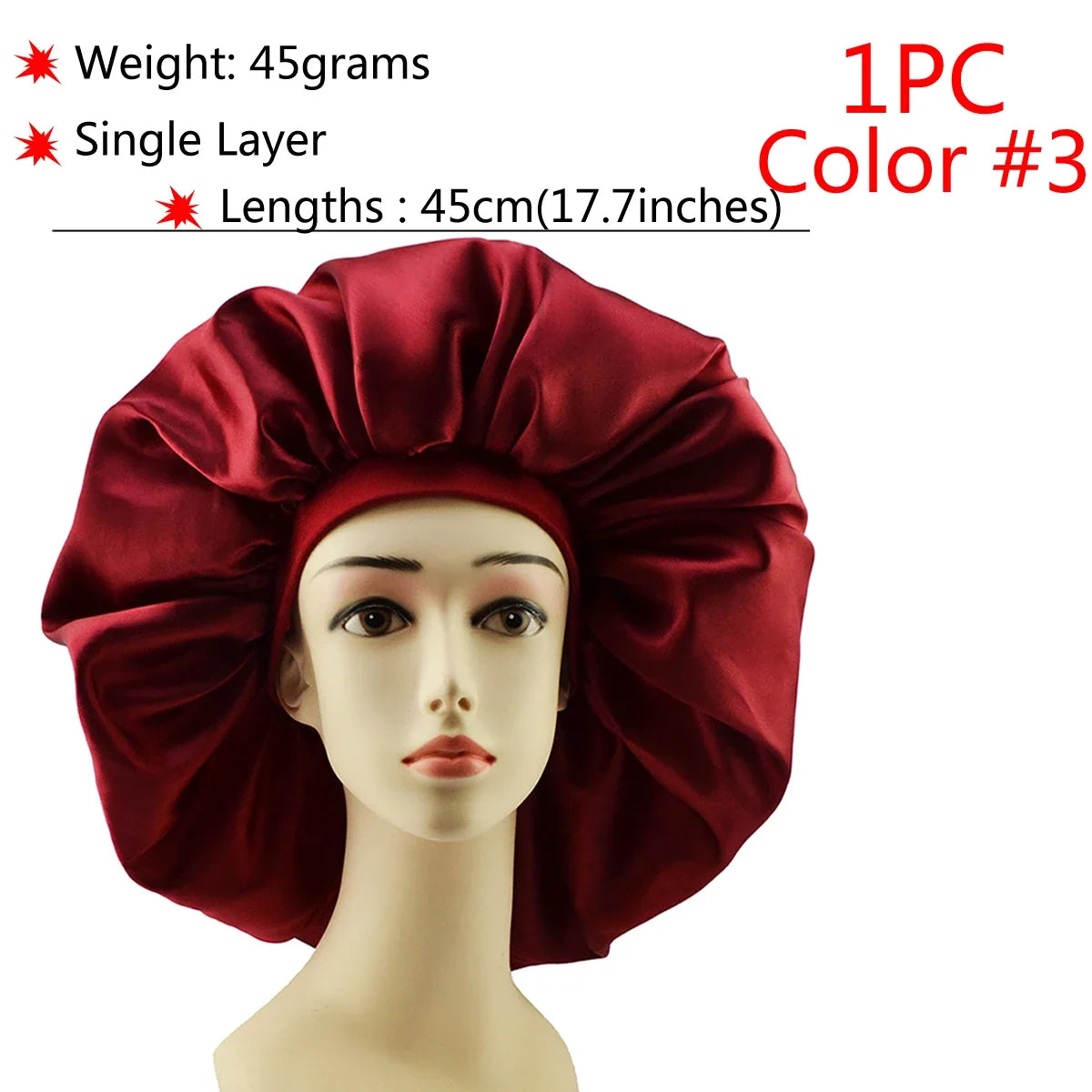 VELORA™ Adjustable Satin Sleep Bonnet