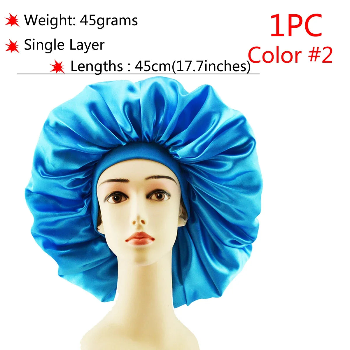 VELORA™ Adjustable Satin Sleep Bonnet
