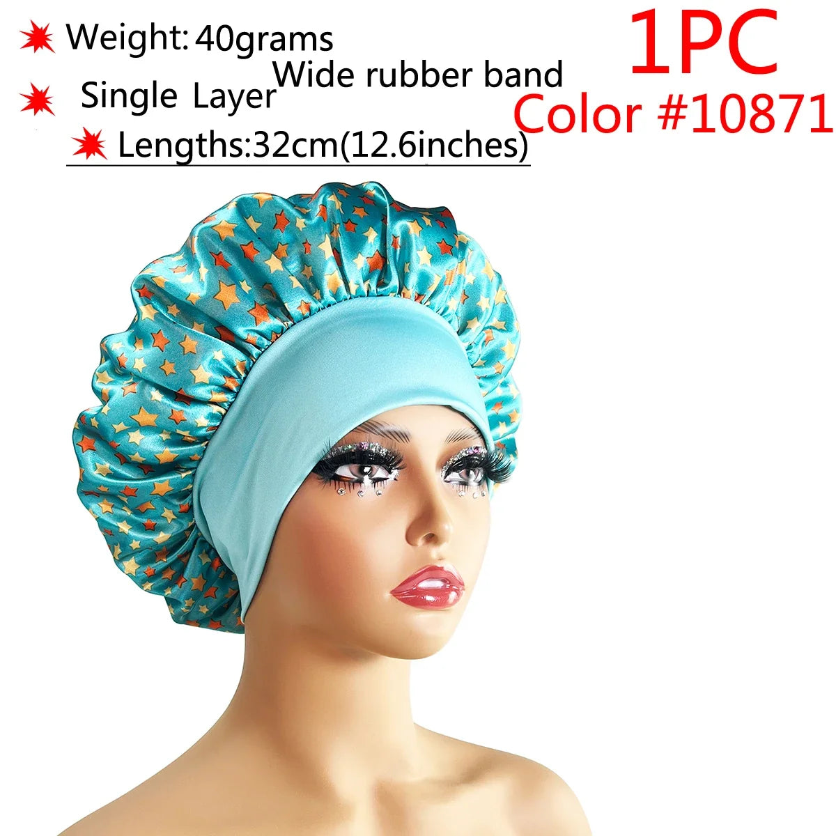 VELORA™ Adjustable Satin Sleep Bonnet
