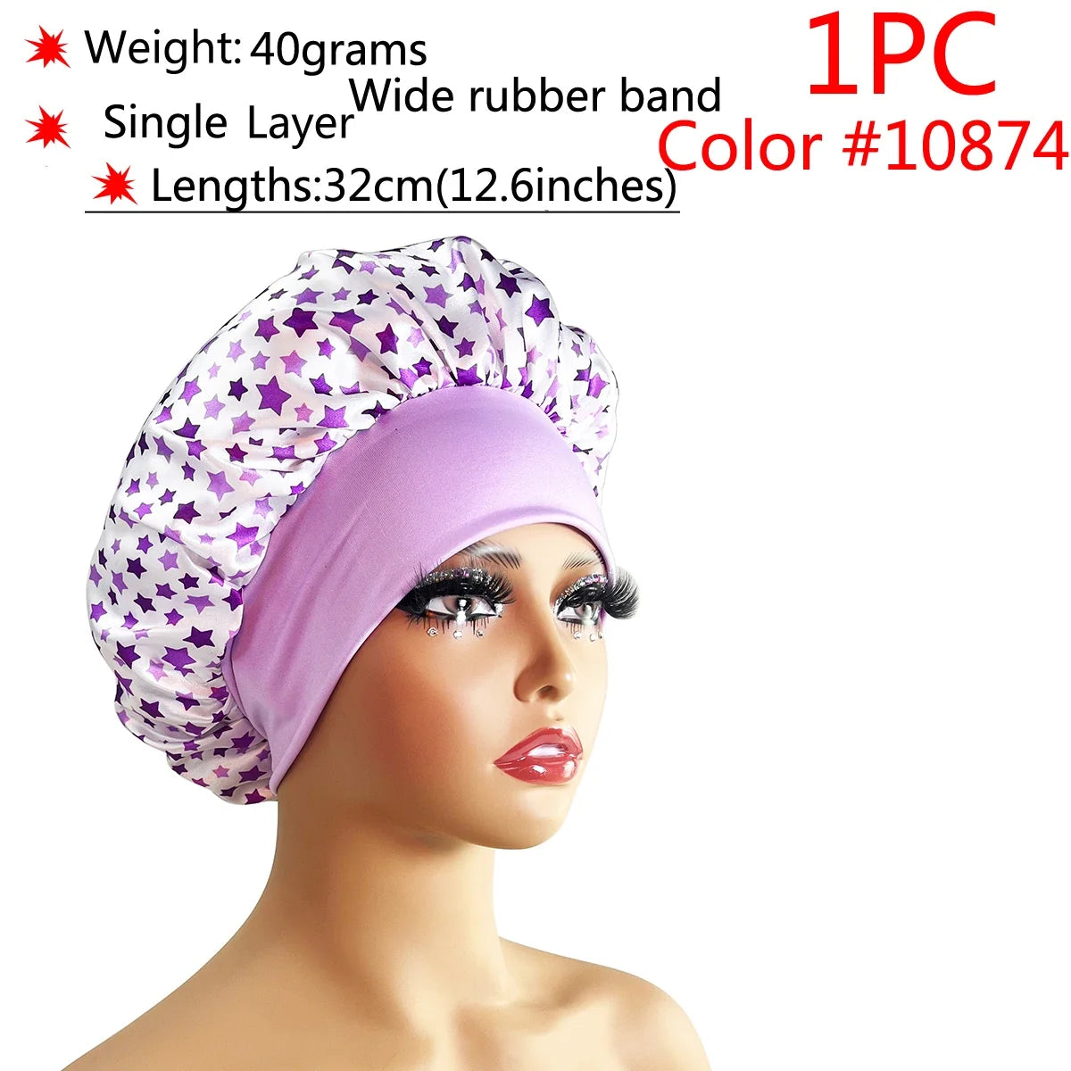 VELORA™ Adjustable Satin Sleep Bonnet