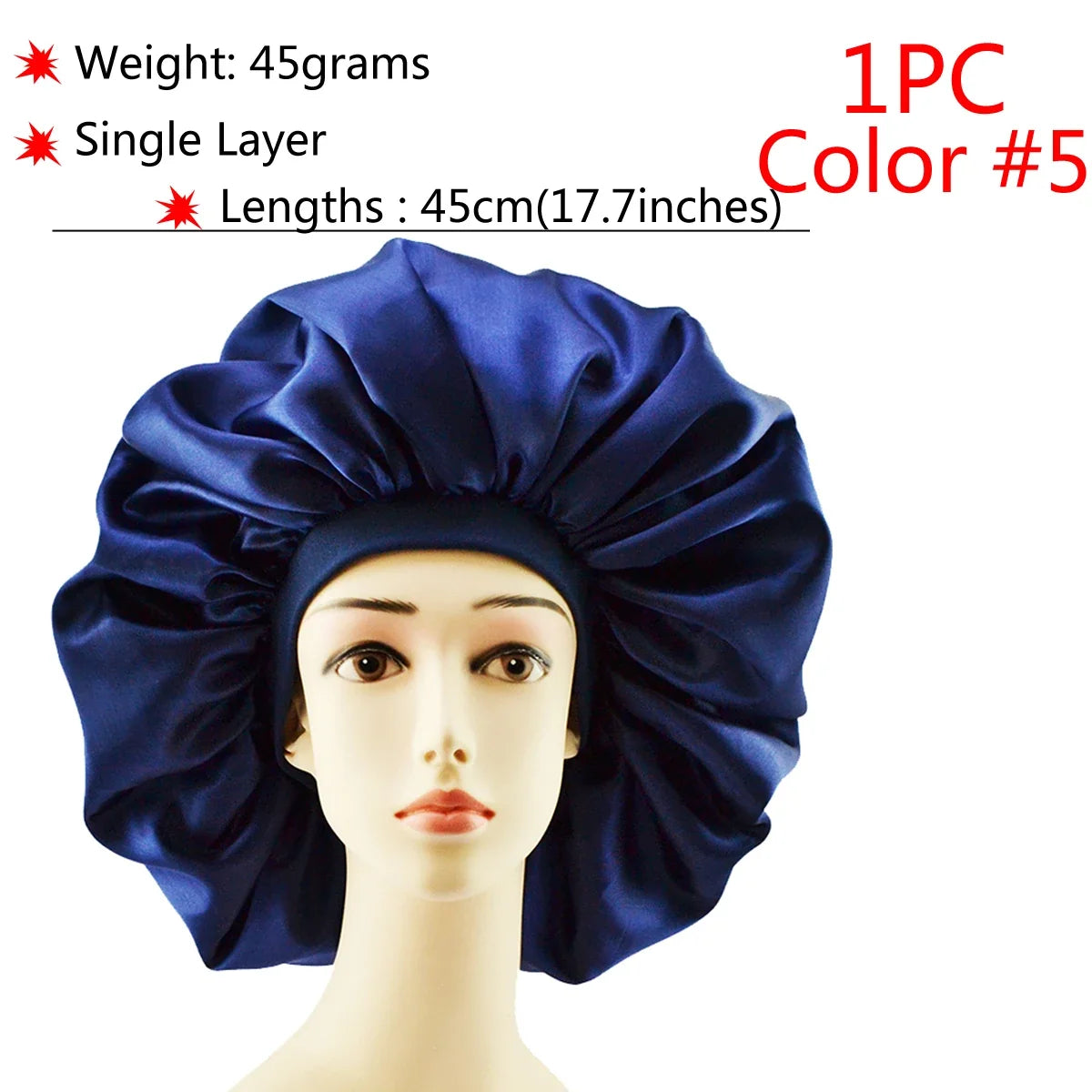 VELORA™ Adjustable Satin Sleep Bonnet