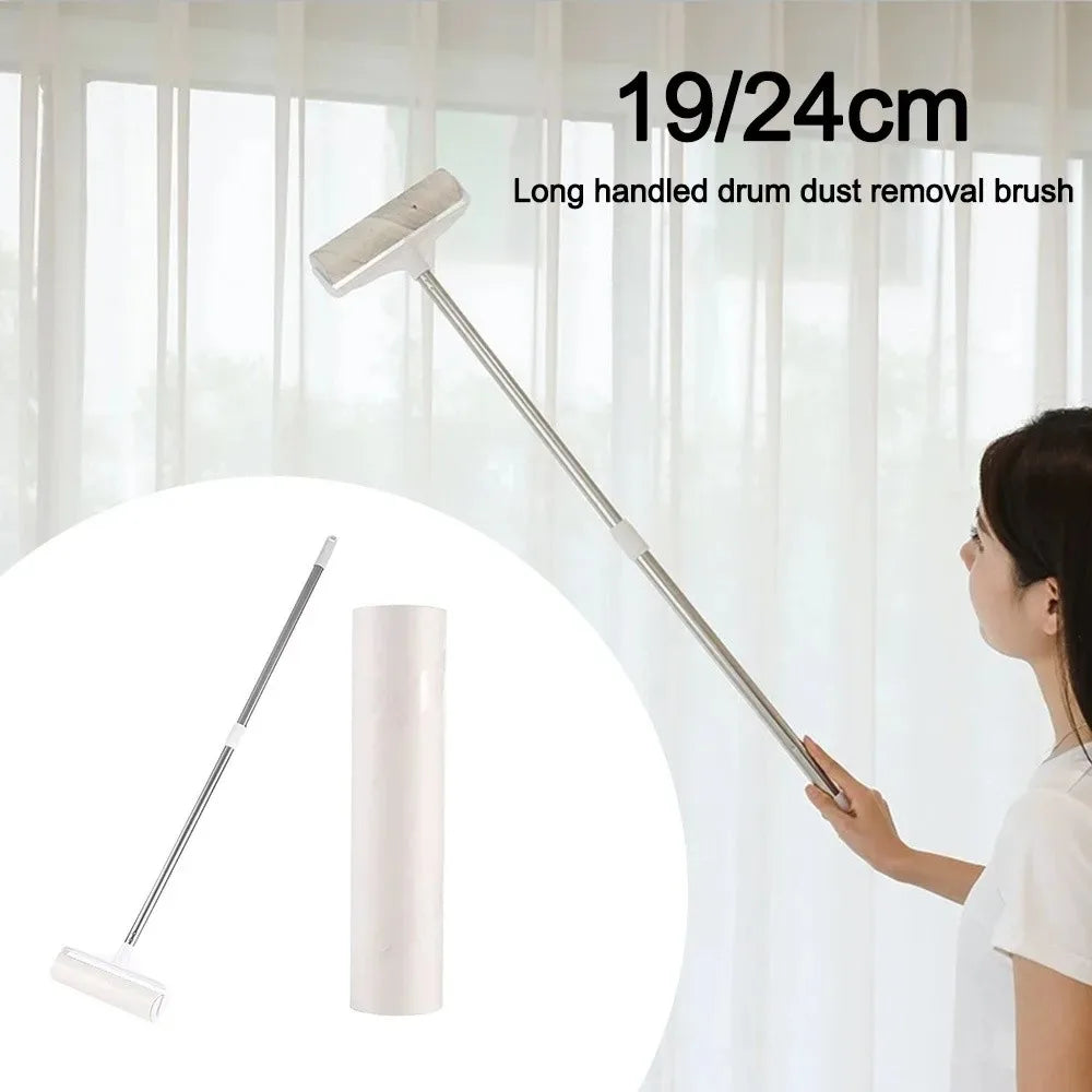 VELORA Telescopic Lint Roller - Complete 19 cm Set