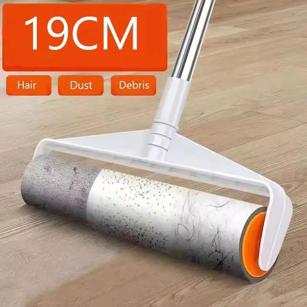 VELORA Telescopic Lint Roller - Complete 19 cm Set