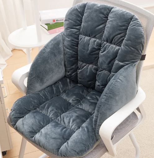 VELORA Plush Chair Cushion — Heated & Unheated Options