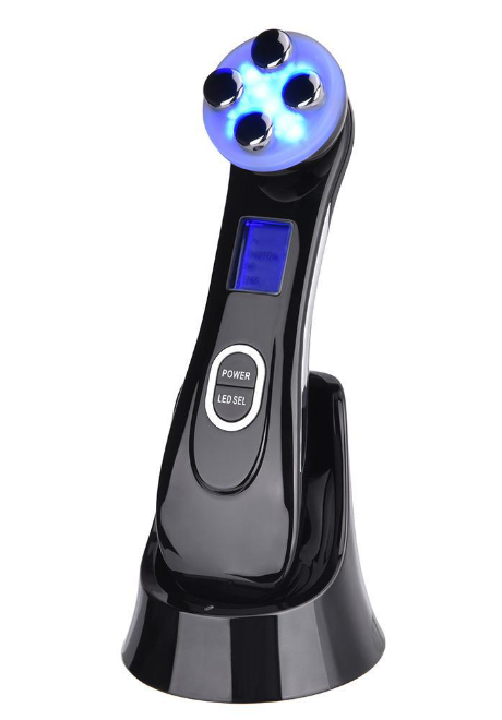 VELORA Facial Beauty Ion Device — Pink, White & Black
